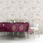 Personalized Australia QLD Maroons Tablecloth Indigenous Aboriginal Mix Polynesian Motifs