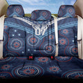 Personalized Australia NSW Blues Back Car Seat Cover Indigenous Aboriginal Mix Polynesian Motifs