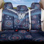 Personalized Australia NSW Blues Back Car Seat Cover Indigenous Aboriginal Mix Polynesian Motifs