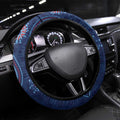 Australia NSW Blues Steering Wheel Cover Indigenous Aboriginal Mix Polynesian Motifs