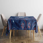 Personalized Australia NSW Blues Tablecloth Indigenous Aboriginal Mix Polynesian Motifs