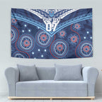 Personalized Australia NSW Blues Tapestry Indigenous Aboriginal Mix Polynesian Motifs