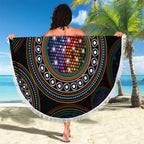 Australia Indigenous Beach Blanket First Nation LGBT - Respect Our Existence - Aussie Hoodie