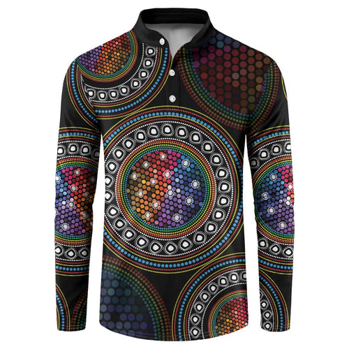 Australia Indigenous Button Sweatshirt First Nation LGBT - Respect Our Existence - Aussie Hoodie