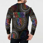 Australia Indigenous Button Sweatshirt First Nation LGBT - Respect Our Existence - Aussie Hoodie