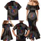 Australia Indigenous Family Matching Mermaid Dress and Hawaiian Shirt First Nation LGBT - Respect Our Existence - Aussie Hoodie