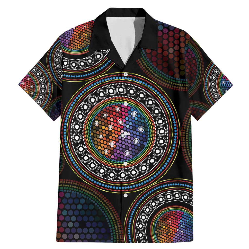 Australia Indigenous Family Matching Mermaid Dress and Hawaiian Shirt First Nation LGBT - Respect Our Existence - Aussie Hoodie
