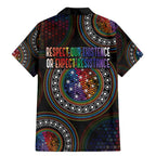 Australia Indigenous Family Matching Mermaid Dress and Hawaiian Shirt First Nation LGBT - Respect Our Existence - Aussie Hoodie