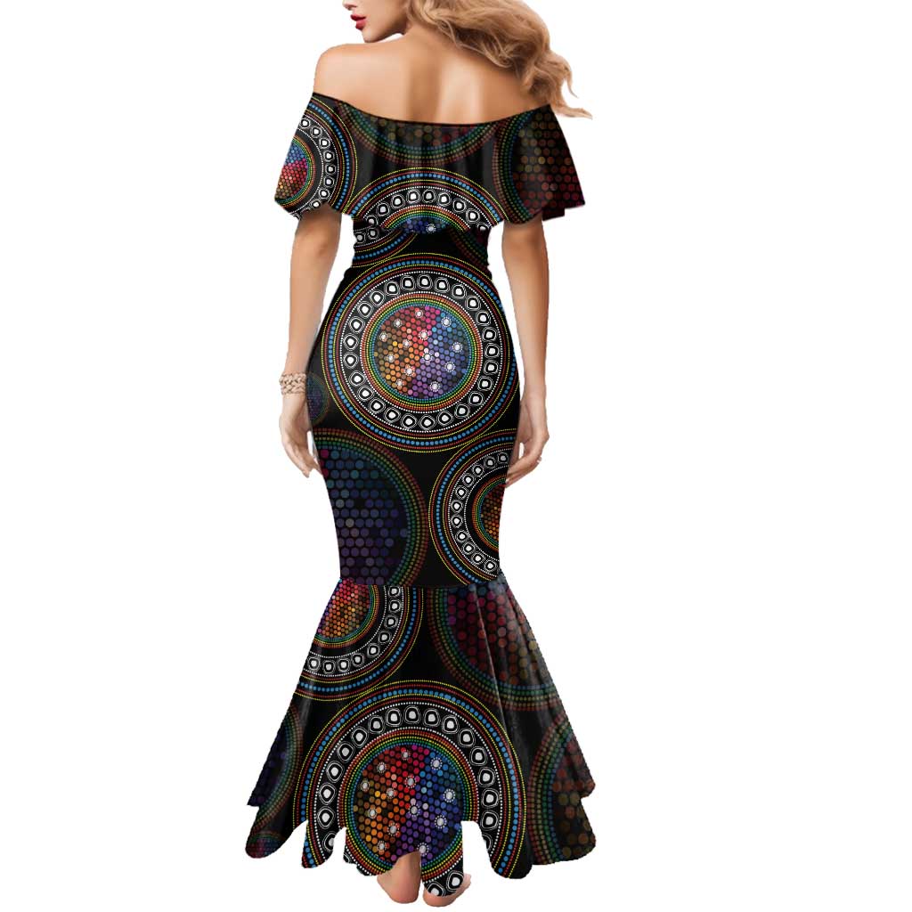Australia Indigenous Family Matching Mermaid Dress and Hawaiian Shirt First Nation LGBT - Respect Our Existence - Aussie Hoodie