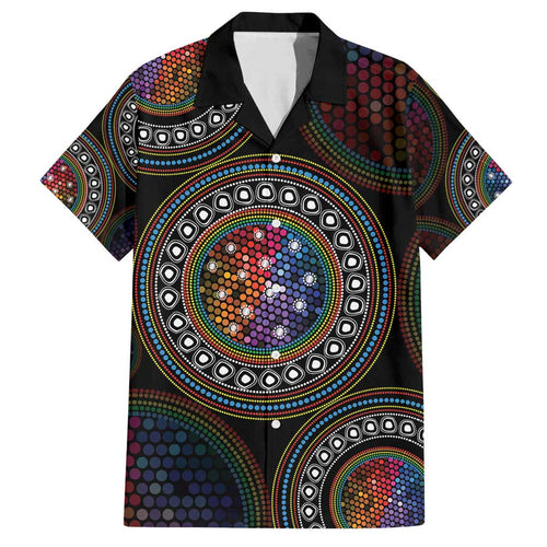 Australia Indigenous Family Matching Off Shoulder Maxi Dress and Hawaiian Shirt First Nation LGBT - Respect Our Existence - Aussie Hoodie