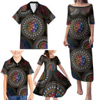 Australia Indigenous Family Matching Puletasi and Hawaiian Shirt First Nation LGBT - Respect Our Existence - Aussie Hoodie