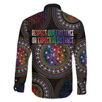 Australia Indigenous Family Matching Short Sleeve Bodycon Dress and Hawaiian Shirt First Nation LGBT - Respect Our Existence - Aussie Hoodie