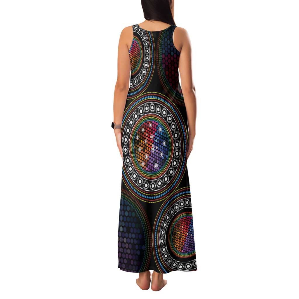 Australia Indigenous Family Matching Tank Maxi Dress and Hawaiian Shirt First Nation LGBT - Respect Our Existence - Aussie Hoodie