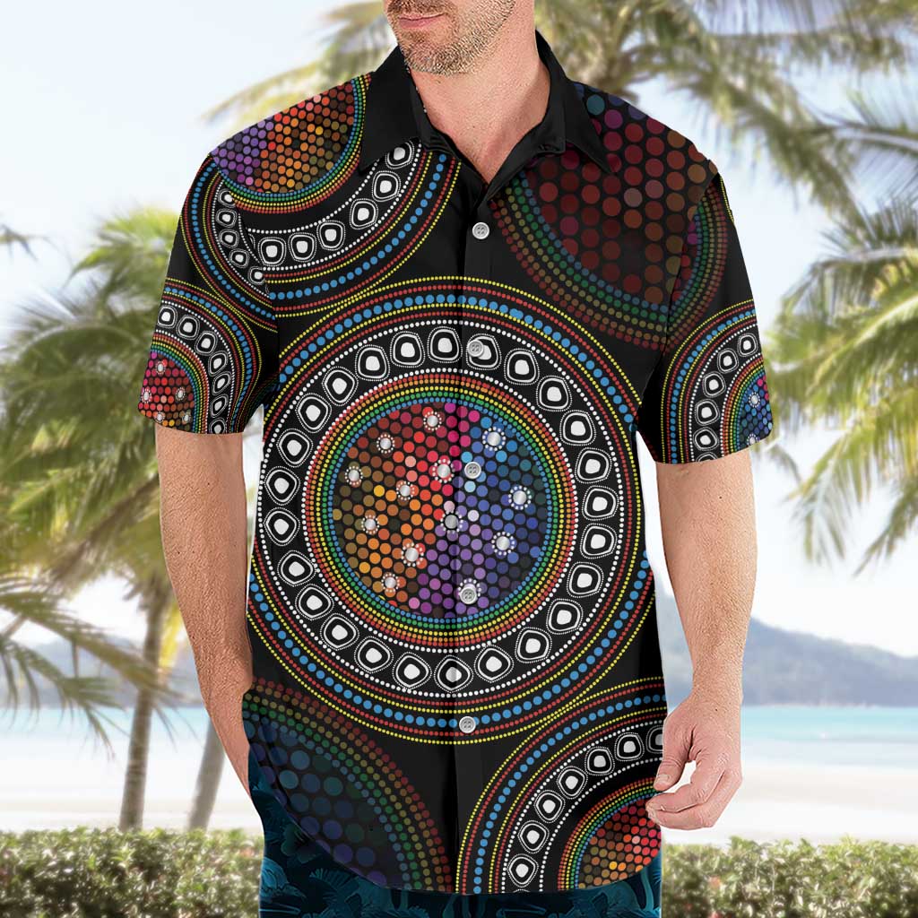 Australia Indigenous Hawaiian Shirt First Nation LGBT - Respect Our Existence - Aussie Hoodie