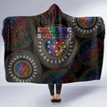 Australia Indigenous Hooded Blanket First Nation LGBT - Respect Our Existence - Aussie Hoodie