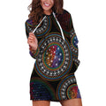 Australia Indigenous Hoodie Dress First Nation LGBT - Respect Our Existence - Aussie Hoodie