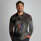 Australia Indigenous Long Sleeve Polo Shirt First Nation LGBT - Respect Our Existence - Aussie Hoodie