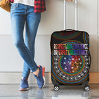 Australia Indigenous Luggage Cover First Nation LGBT - Respect Our Existence - Aussie Hoodie