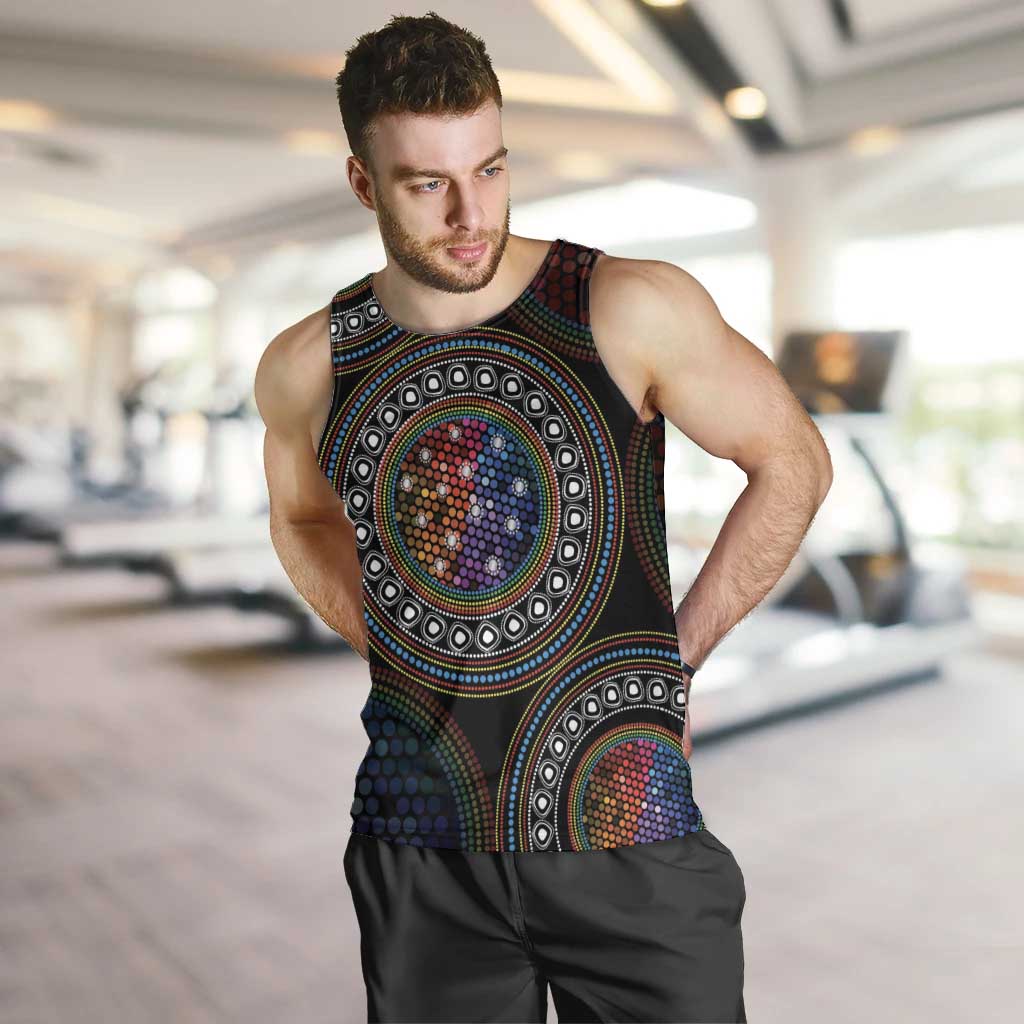 Australia Indigenous Men Tank Top First Nation LGBT - Respect Our Existence - Aussie Hoodie