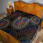 Australia Indigenous Quilt First Nation LGBT - Respect Our Existence - Aussie Hoodie