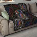 Australia Indigenous Quilt First Nation LGBT - Respect Our Existence - Aussie Hoodie