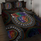 Australia Indigenous Quilt Bed Set First Nation LGBT - Respect Our Existence - Aussie Hoodie