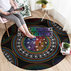 Australia Indigenous Round Carpet First Nation LGBT - Respect Our Existence - Aussie Hoodie