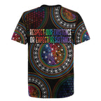 Australia Indigenous Rugby Jersey First Nation LGBT - Respect Our Existence - Aussie Hoodie