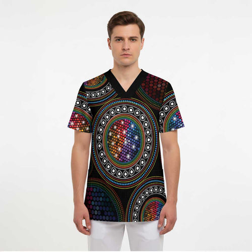 Australia Indigenous Scrub Top First Nation LGBT - Respect Our Existence - Aussie Hoodie