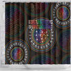 Australia Indigenous Shower Curtain First Nation LGBT - Respect Our Existence - Aussie Hoodie