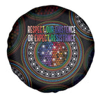 Australia Indigenous Spare Tire Cover First Nation LGBT - Respect Our Existence - Aussie Hoodie
