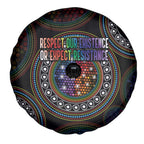 Australia Indigenous Spare Tire Cover First Nation LGBT - Respect Our Existence - Aussie Hoodie