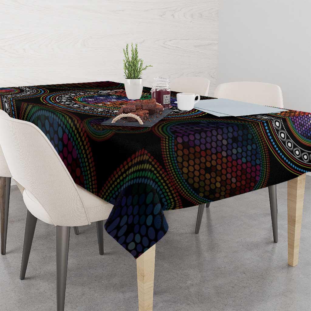 Australia Indigenous Tablecloth First Nation LGBT - Respect Our Existence - Aussie Hoodie