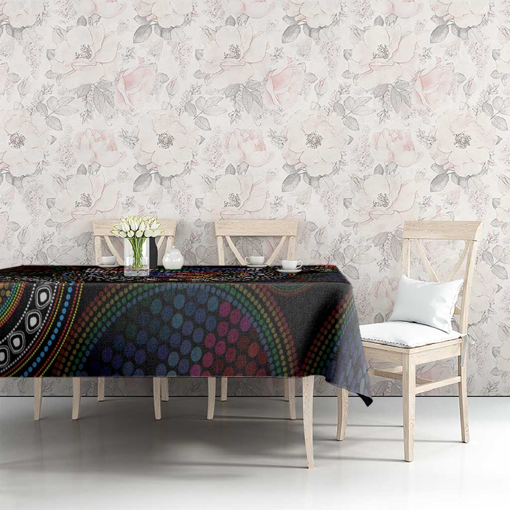Australia Indigenous Tablecloth First Nation LGBT - Respect Our Existence - Aussie Hoodie