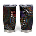Australia Indigenous Tumbler Cup First Nation LGBT - Respect Our Existence - Aussie Hoodie