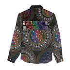 Australia Indigenous Women Casual Shirt First Nation LGBT - Respect Our Existence - Aussie Hoodie