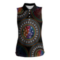 Australia Indigenous Women Sleeveless Polo Shirt First Nation LGBT - Respect Our Existence - Aussie Hoodie
