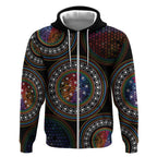 Australia Indigenous Zip Hoodie First Nation LGBT - Respect Our Existence - Aussie Hoodie