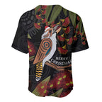 Australia Indigenous Christmas Baseball Jersey Kookaburra Aboriginal