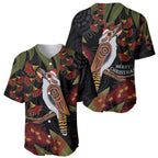 Australia Indigenous Christmas Baseball Jersey Kookaburra Aboriginal