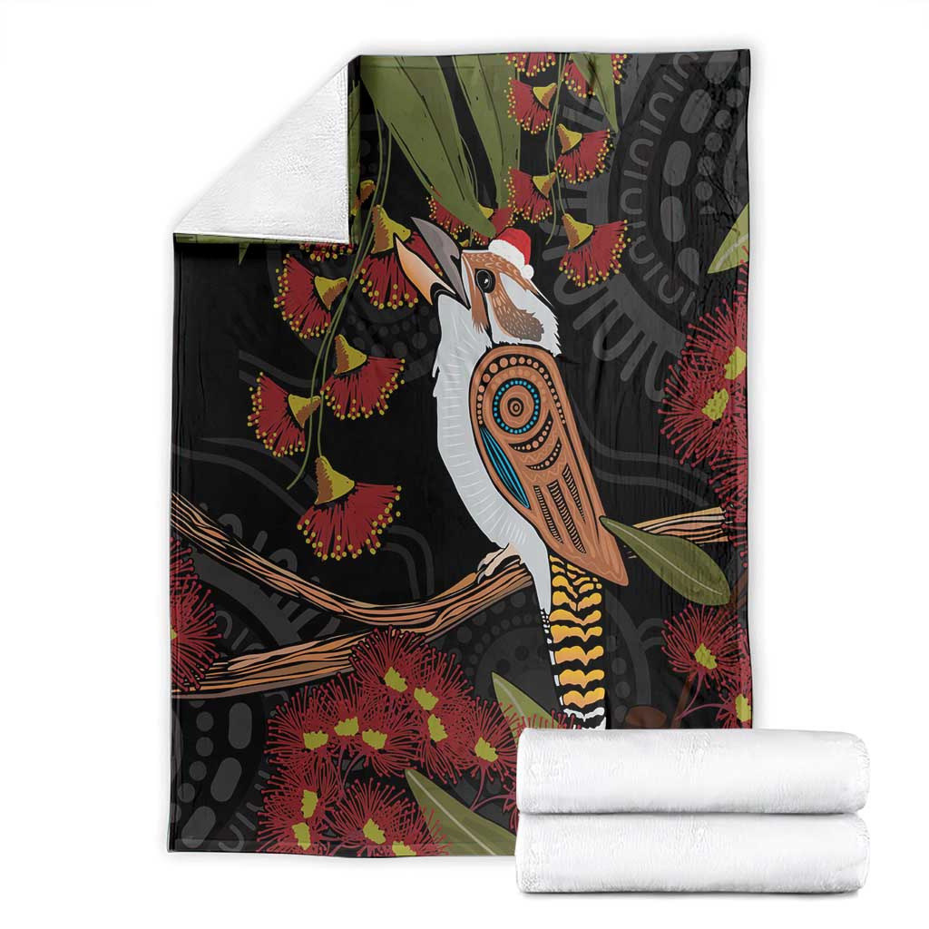 Australia Indigenous Christmas Blanket Kookaburra Aboriginal