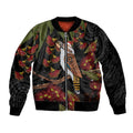 Australia Indigenous Christmas Bomber Jacket Kookaburra Aboriginal