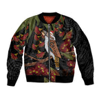 Australia Indigenous Christmas Bomber Jacket Kookaburra Aboriginal