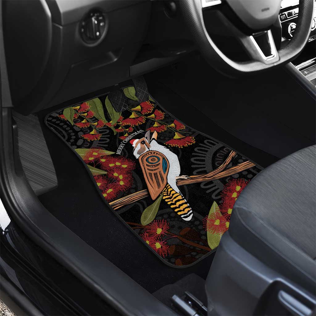Australia Indigenous Christmas Car Mats Kookaburra Aboriginal