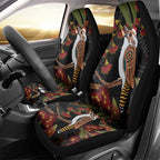 Australia Indigenous Christmas Car Seat Cover Kookaburra Aboriginal