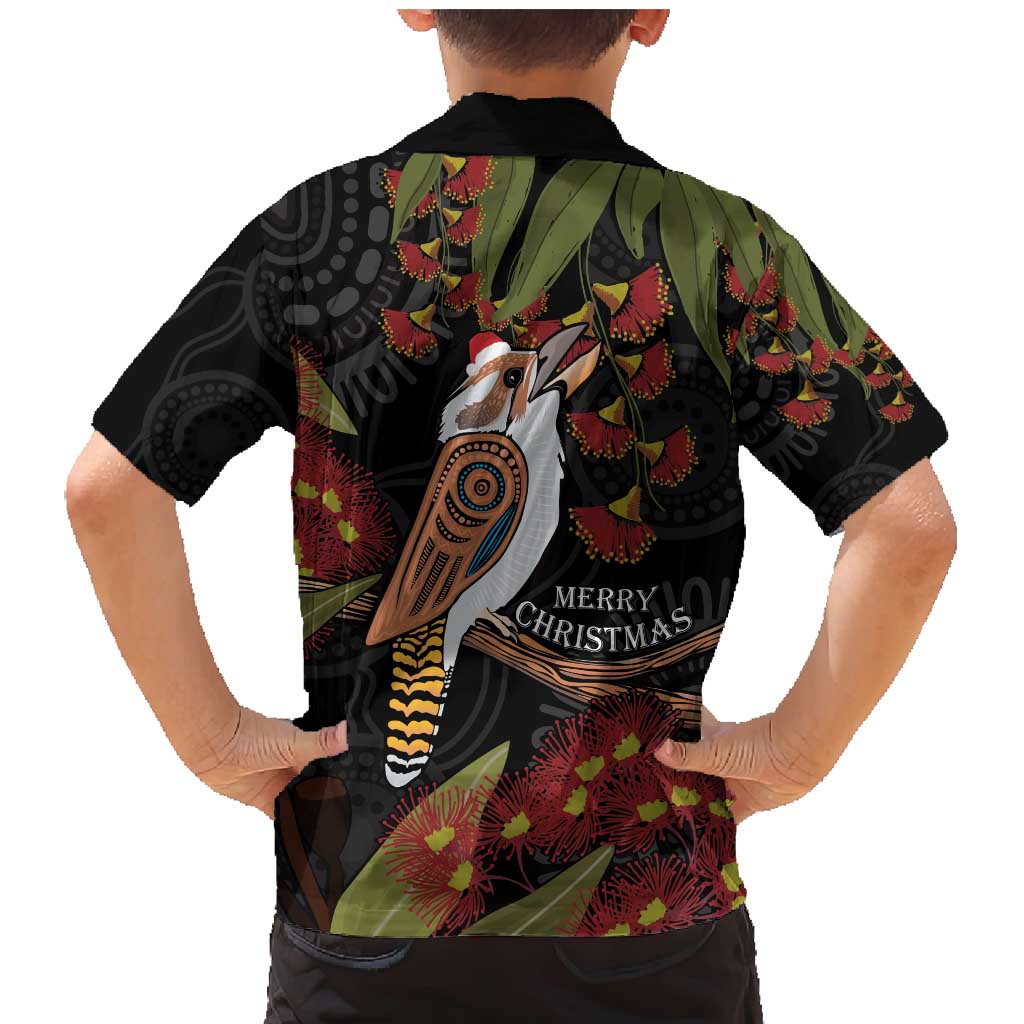 Australia Indigenous Christmas Family Matching Mermaid Dress and Hawaiian Shirt Kookaburra Aboriginal