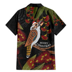 Australia Indigenous Christmas Family Matching Mermaid Dress and Hawaiian Shirt Kookaburra Aboriginal