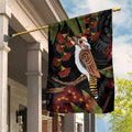 Australia Indigenous Christmas Garden Flag Kookaburra Aboriginal