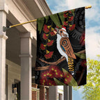 Australia Indigenous Christmas Garden Flag Kookaburra Aboriginal