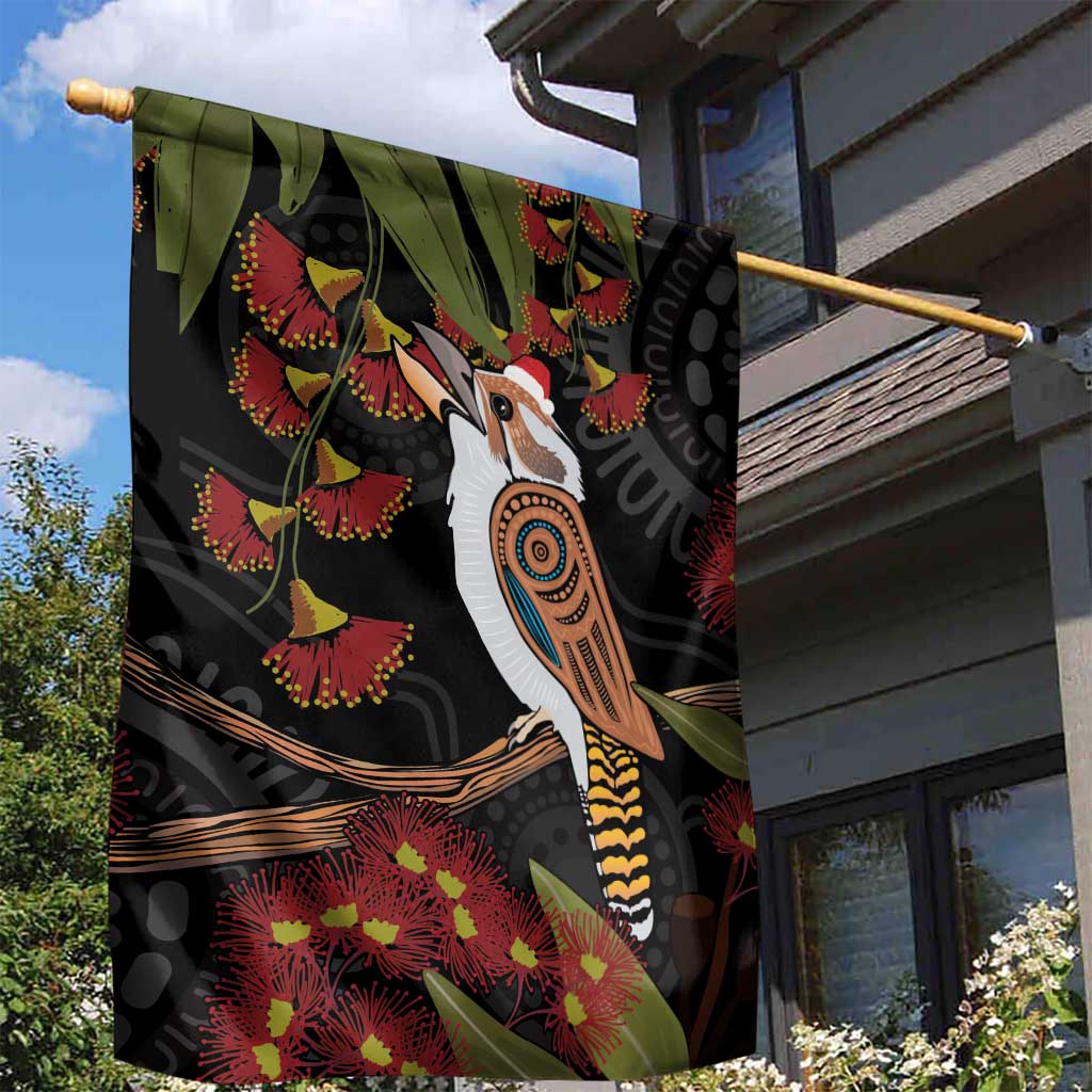 Australia Indigenous Christmas Garden Flag Kookaburra Aboriginal